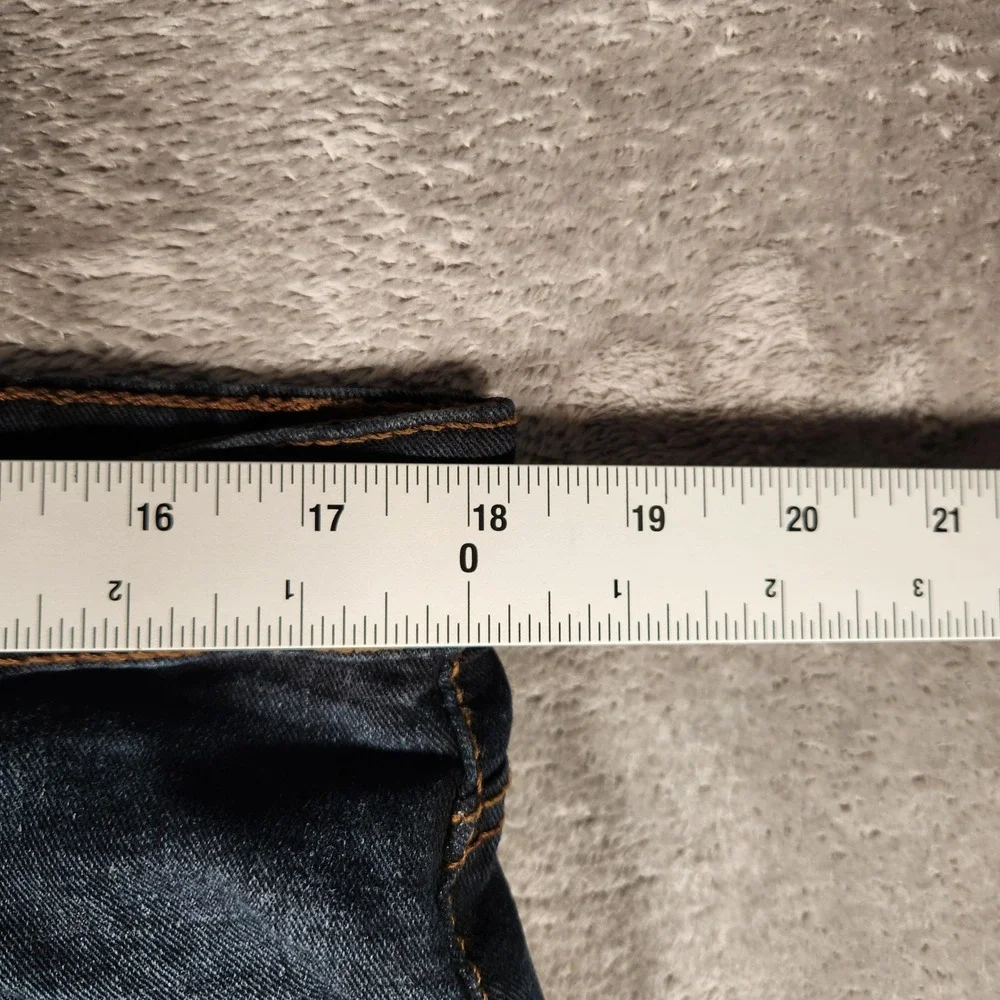 Urban Star Jeans Mens 36x32‎ Dark Wash Excellent Straight Leg Stretch Denim